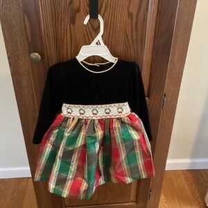 NEW Girls Bonnie Jean Velvet Holiday Dress